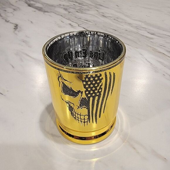 Personalized .50 Caliber Gun Casing Shot Glass - Engraved Shot Glass - Picture 5 of 8